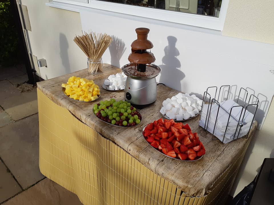 Belgian chocolate fountain catering in Portishead – Hogs 4 All